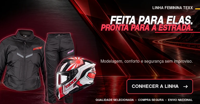 Linha feminina TEXX.