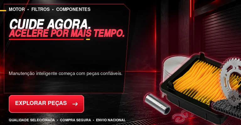 Manutenção inteligente para sua moto.