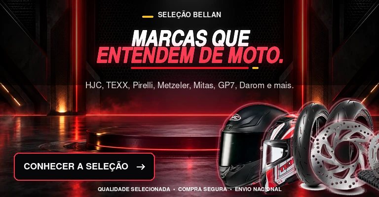 Marcas que entendem de moto.