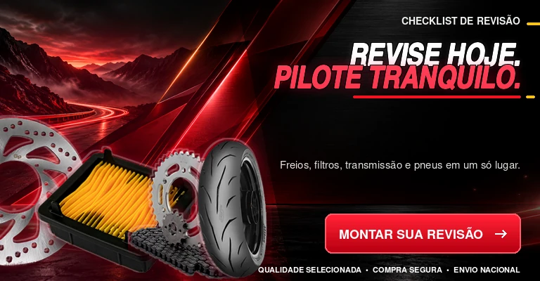 Revisão em dia, pilote tranquilo.