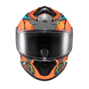 CAPACETE TEXX FECHADO SPIHE GEAR VERM AZUL 62