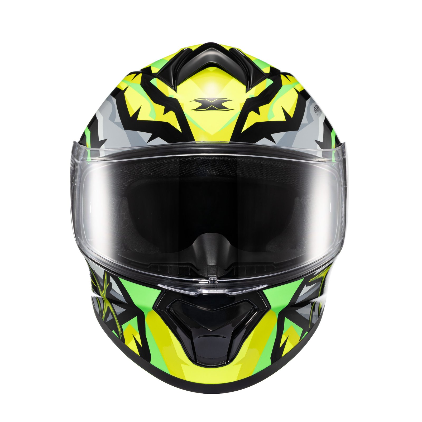 CAPACETE TEXX FECHADO SPIHE MAASAI CINZA VERDE 56