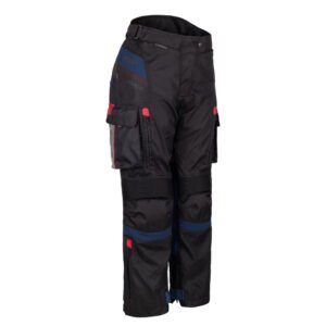 CALCA TEXX ARMOR LD FEM PRET AZUL VERM CINZ M