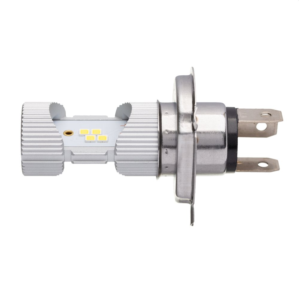 LAMPADA FAROL HALOWAY H4/HS1 LED MOTO 6.500K