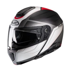 CAPACETE HJC RPHA 90S CADAN PRETO CINZA BRANCO E VERMELHO 59