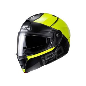 CAPACETE HJC I90 MAY PRETO E VERDE 61