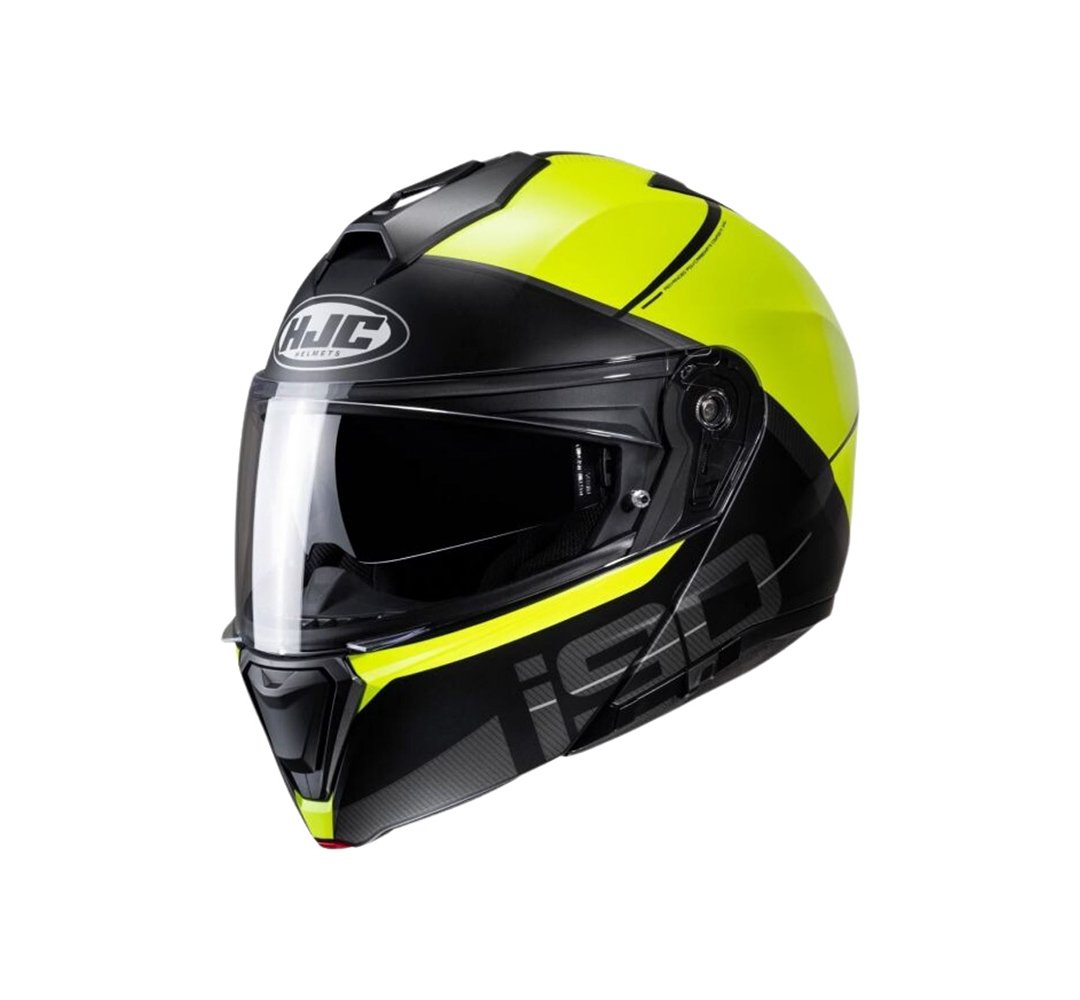 CAPACETE HJC I90 MAY PRETO E VERDE 61