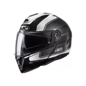 CAPACETE HJC I90 WASCO CINZA BRANCO E PRETO 61