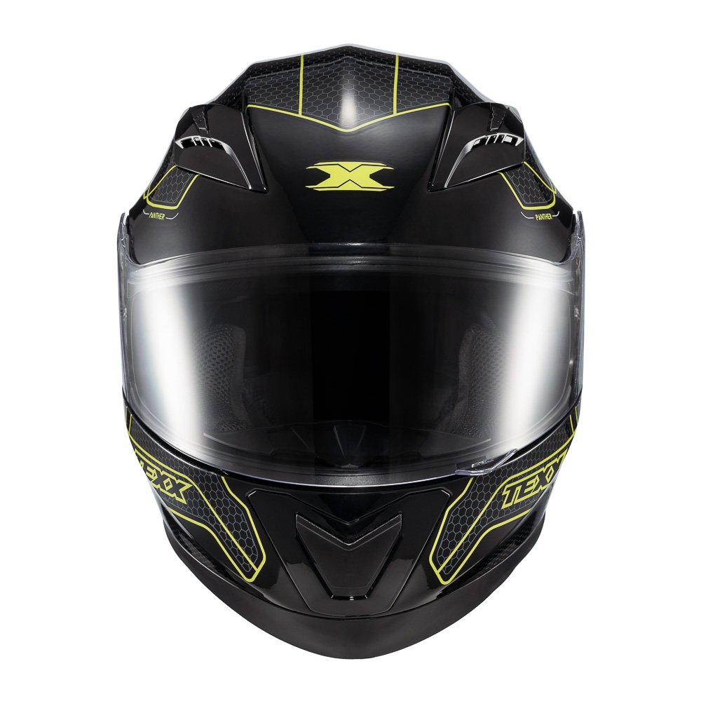 CAPACETE TEXX STRIKE PANTHER VERD BRIL 56