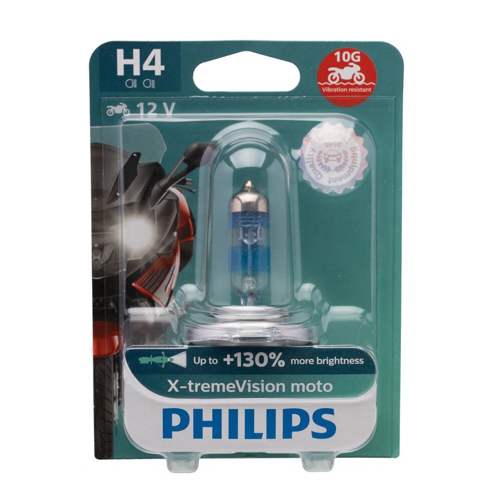 LAMPADA FAROL PHILIPS H4 60/55W X-TREMEVISION
