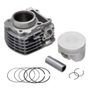KIT PREMIUM C/CILINDRO PISTAO KMP. ANEL RIK YBR 125 17/ INJ.