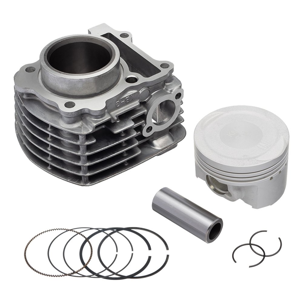 KIT PREMIUM C/CILINDRO PISTAO KMP. ANEL RIK YBR 125 17/ INJ.