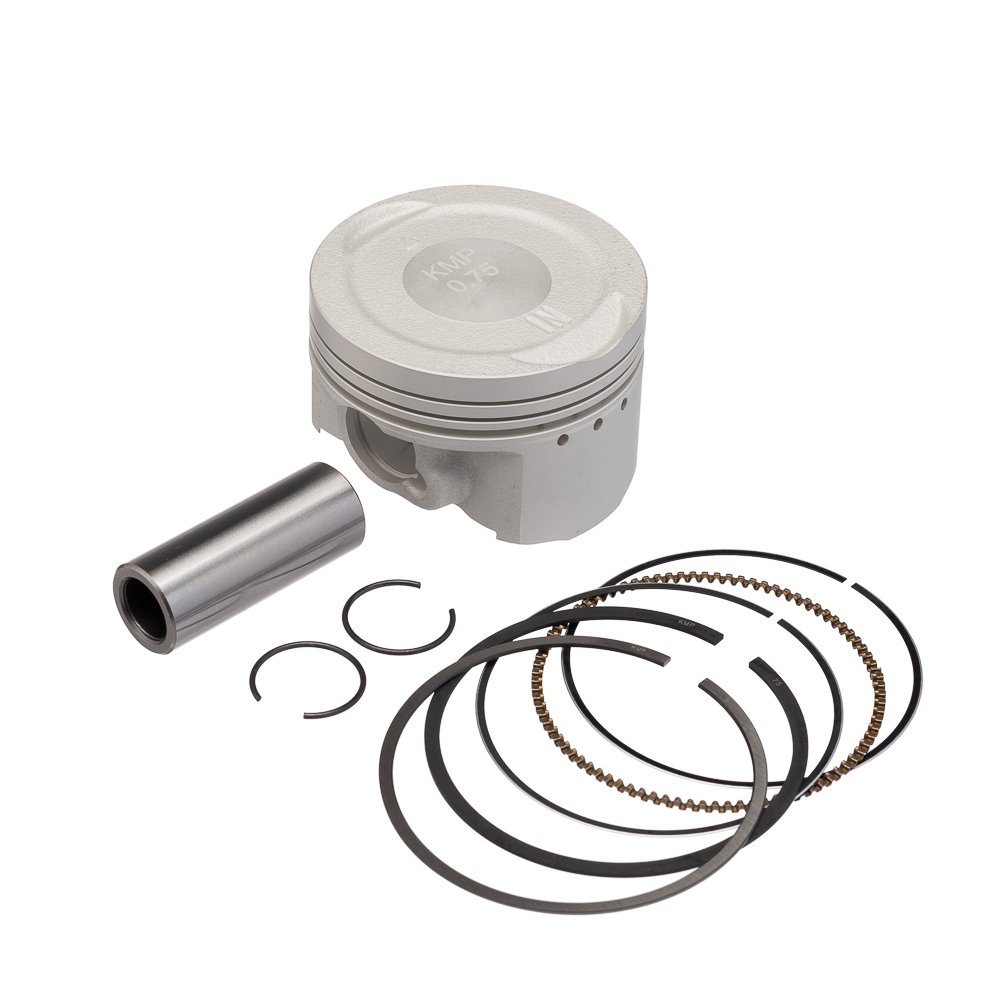 PISTAO KIT C/ANEL KMP YBR FACTOR 125 2017 INJ. 0.75