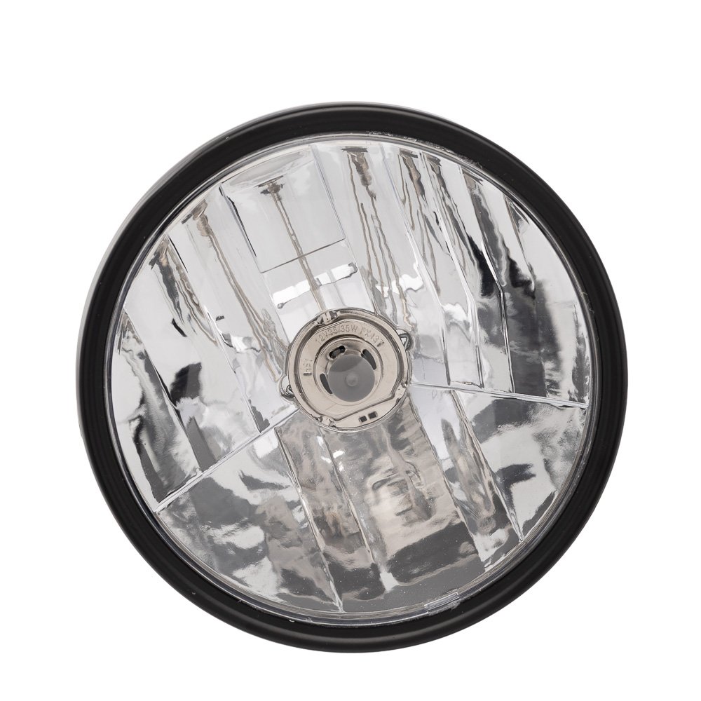 FAROL (COMPLETO) C/ LAMPADA KEISI YBR 125 00/05 ARO CROM