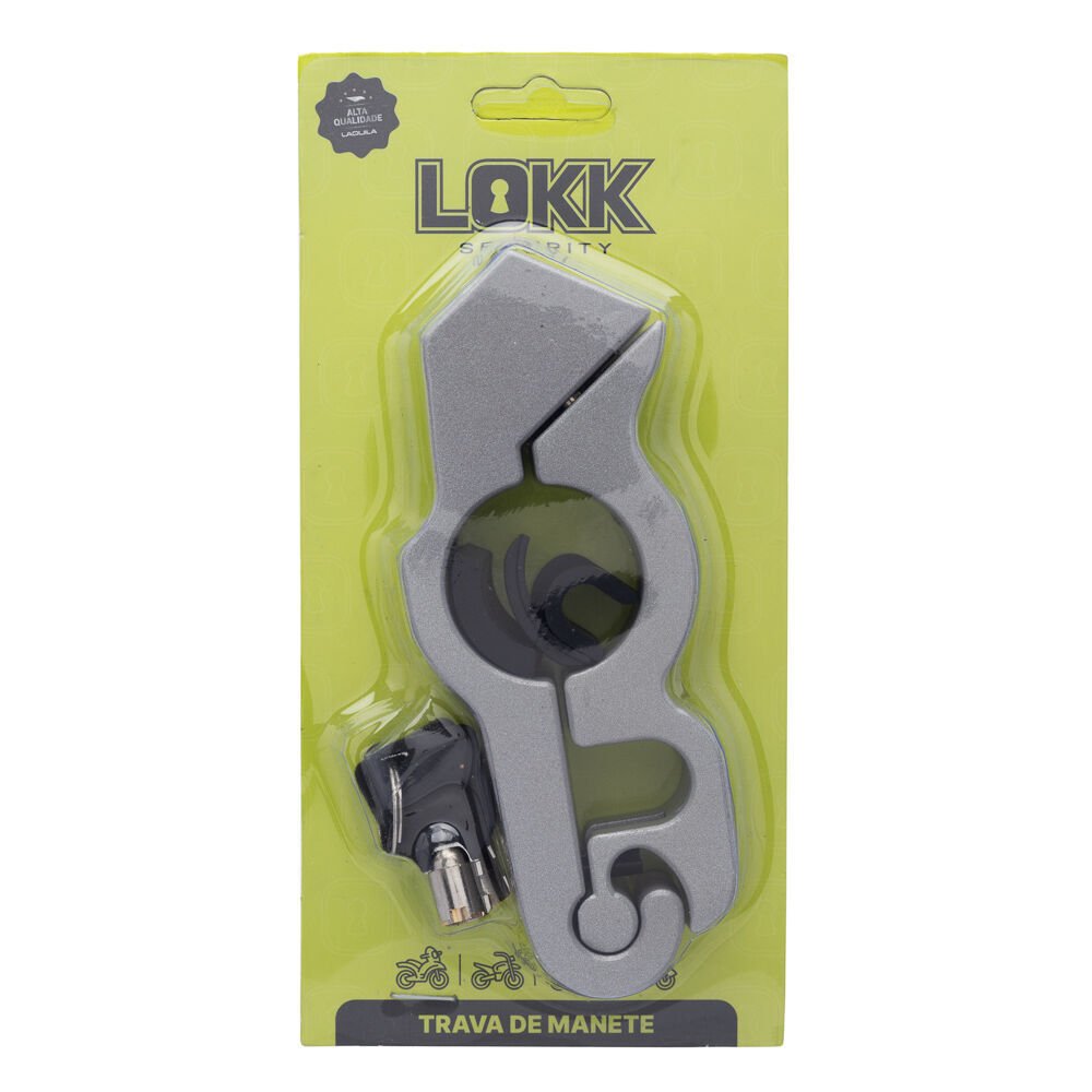TRAVA DE MANETE LOKK SECURITY PRATA