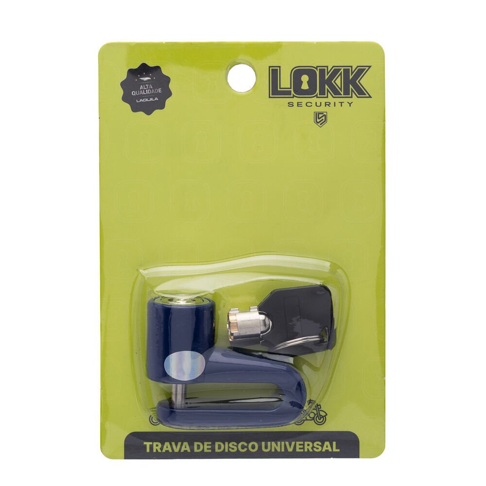 TRAVA DE DISCO LOKK SECURITY UNIVERSAL AZUL