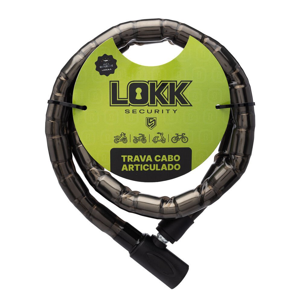 TRAVA CABO ARTICULADA LOKK SECURITY 22MM X 120MM
