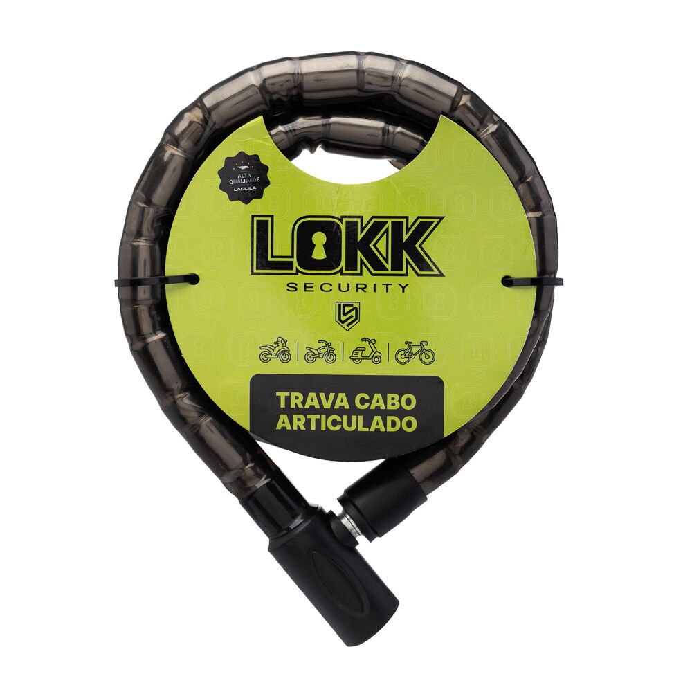 TRAVA CABO ARTICULADA LOKK SECURITY 22MM X 150MM