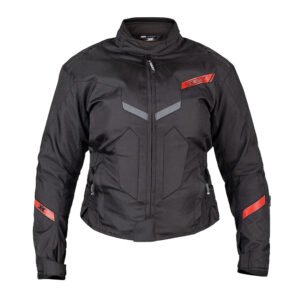 JAQUETA TEXX NEW STRIKE V3 LD FEM PRET VERM XXL 2XL