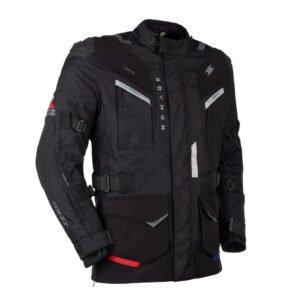 JAQUETA TEXX NOMADE MASC PRET AZUL VERM    S