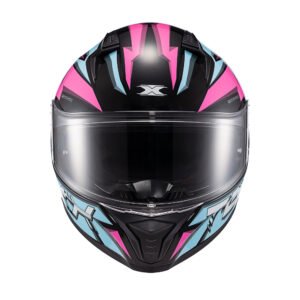 CAPACETE TEXX FECHA RAPTOR GENESIS AZU ROS BRANC BRIL 64