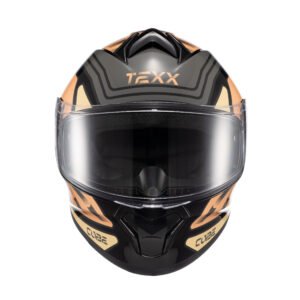 CAPACETE TEXX FECHADO SPIHE CUBE LARANJA 62
