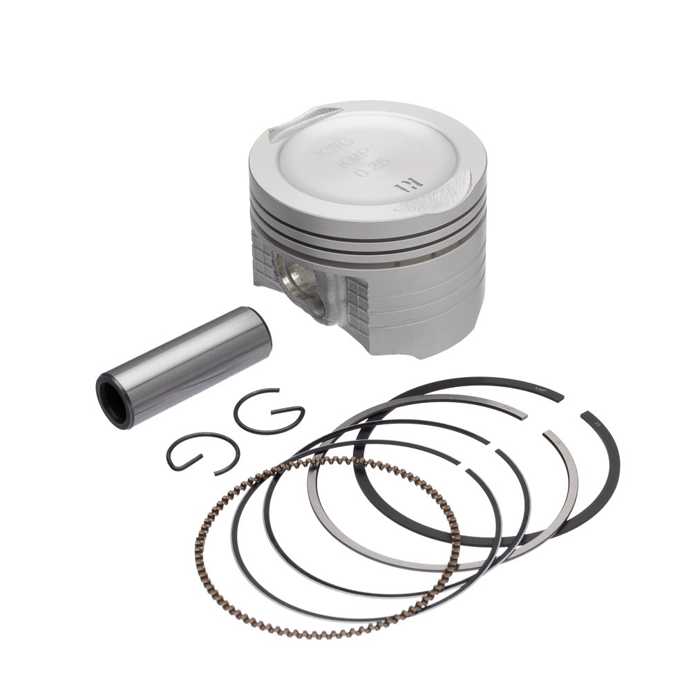 KMP Pistão Kit com Anel Honda CG 125 2009 a 2018 0.25 - Kit