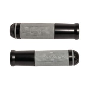 CIRCUIT Manopla Honda Silverstone Cinza/Preto - Par