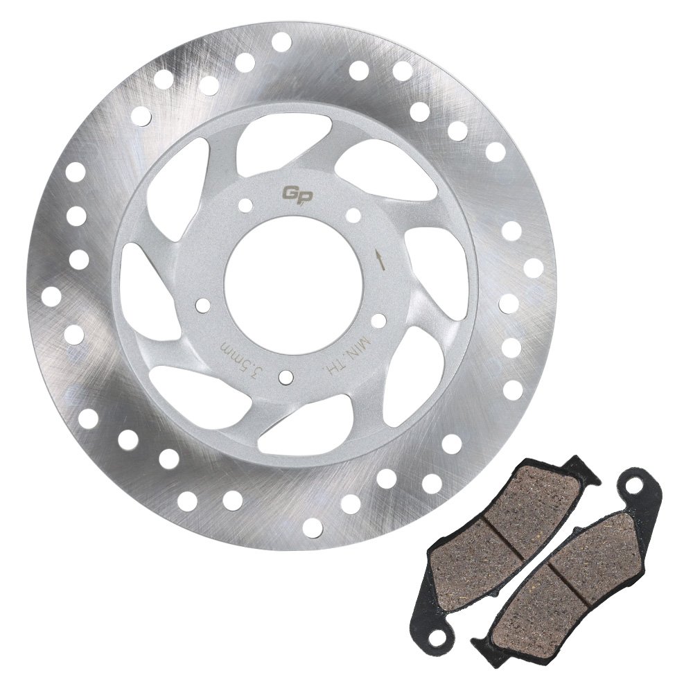 GP7 Disco Dianteiro com Pastilha de BIZ 125 2005 2015 - Kit