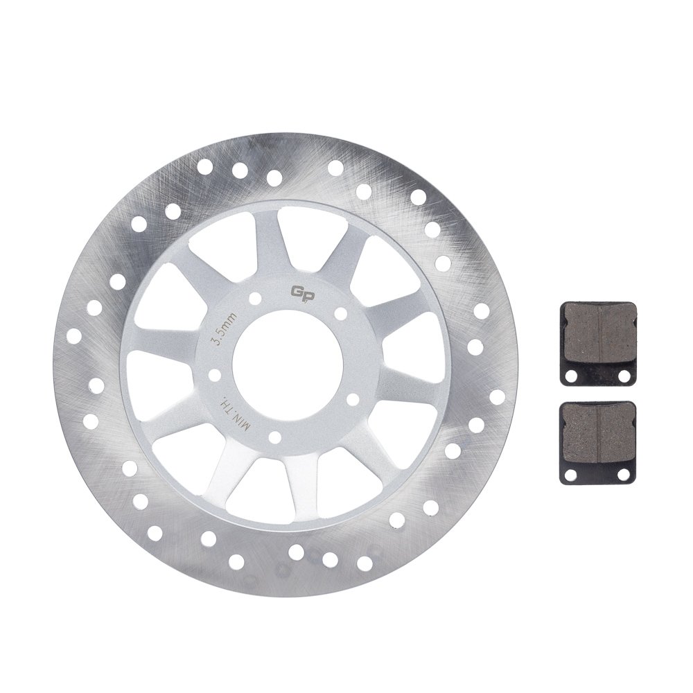 GP7 Disco Dianteiro com CG 125 TITAN 2000 2004 - Kit