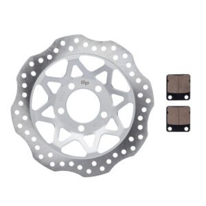GP7 Disco Dianteiro com Pastilha de Freio Honda CG 150 - Kit