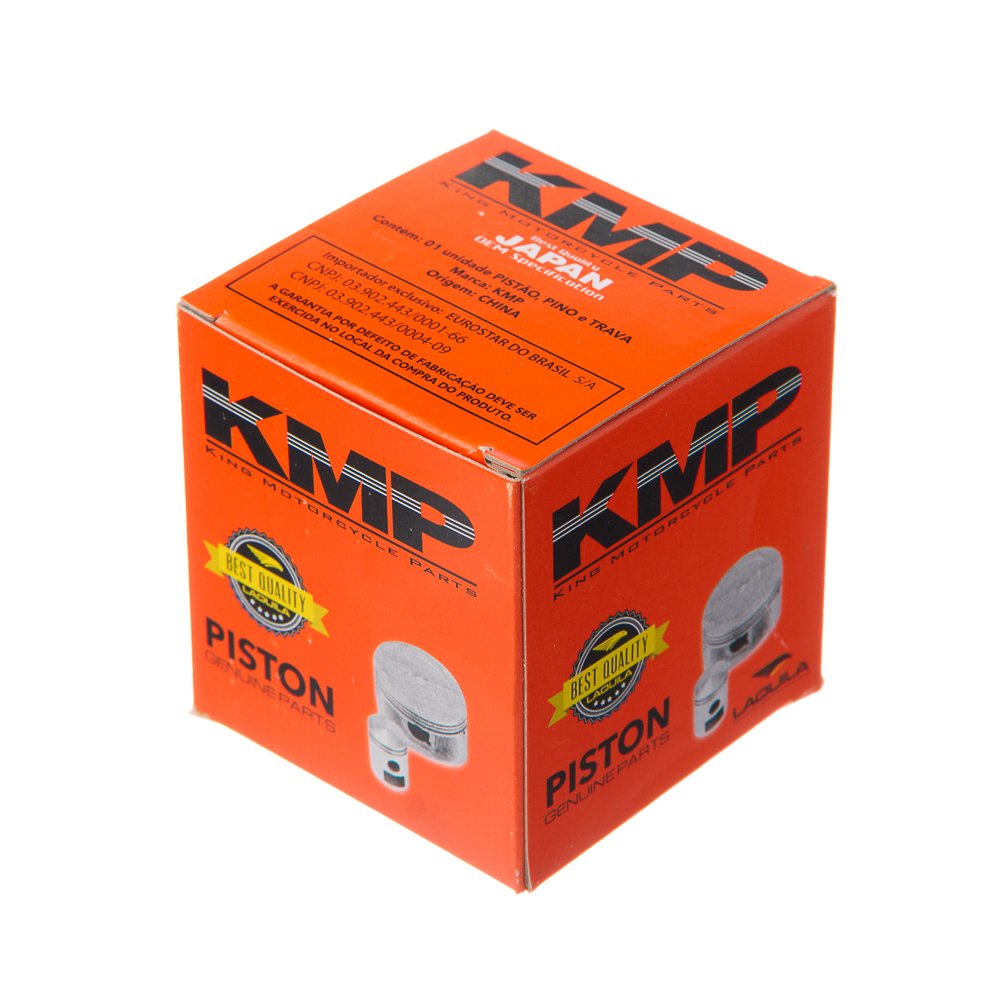 KMP Pistão Pino/Trava Yamaha YBR/XTZ 125 3.50