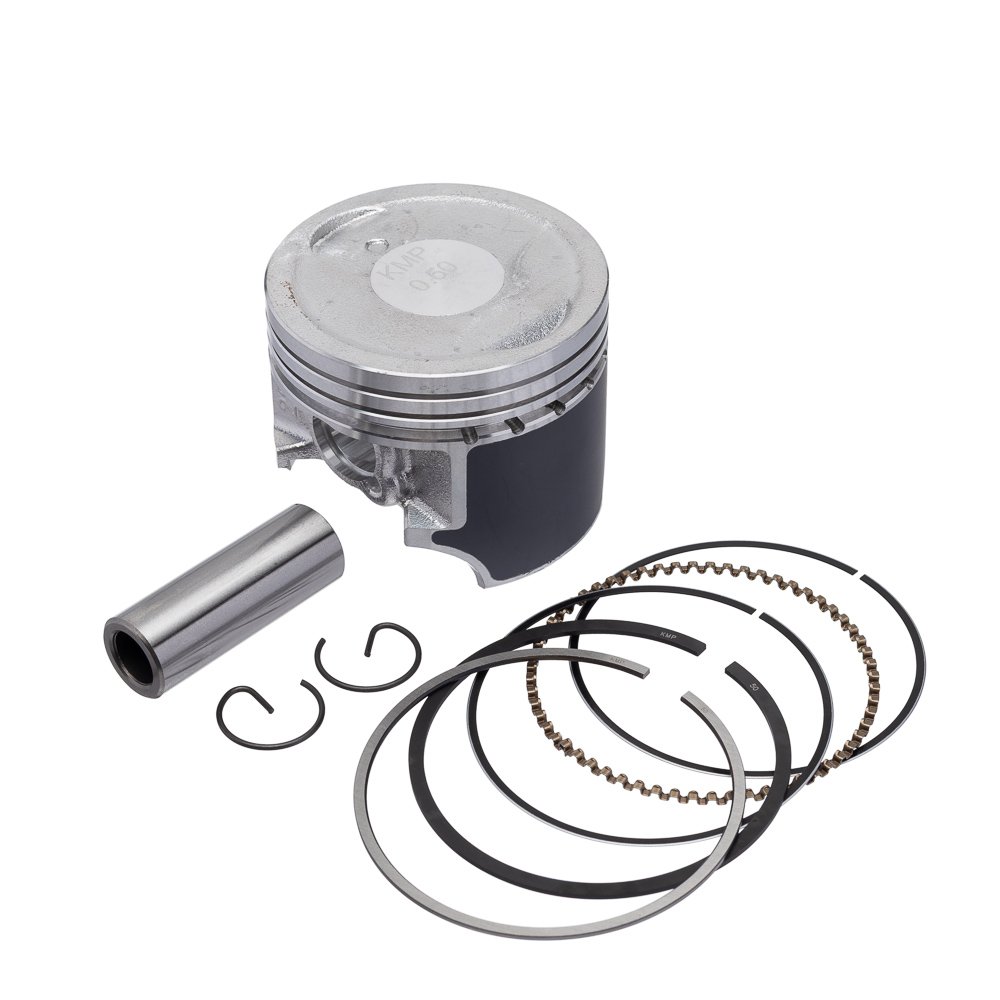 KMP Pistão Kit com Anel Suzuki BURGMAN 125 I 2011 0.50 - Kit