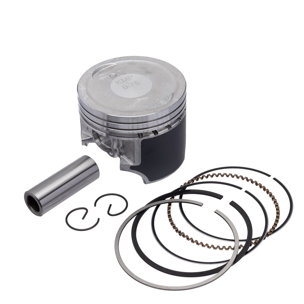 KMP Pistão Kit com Anel Suzuki BURGMAN 125 I 2011 0.75 - Kit