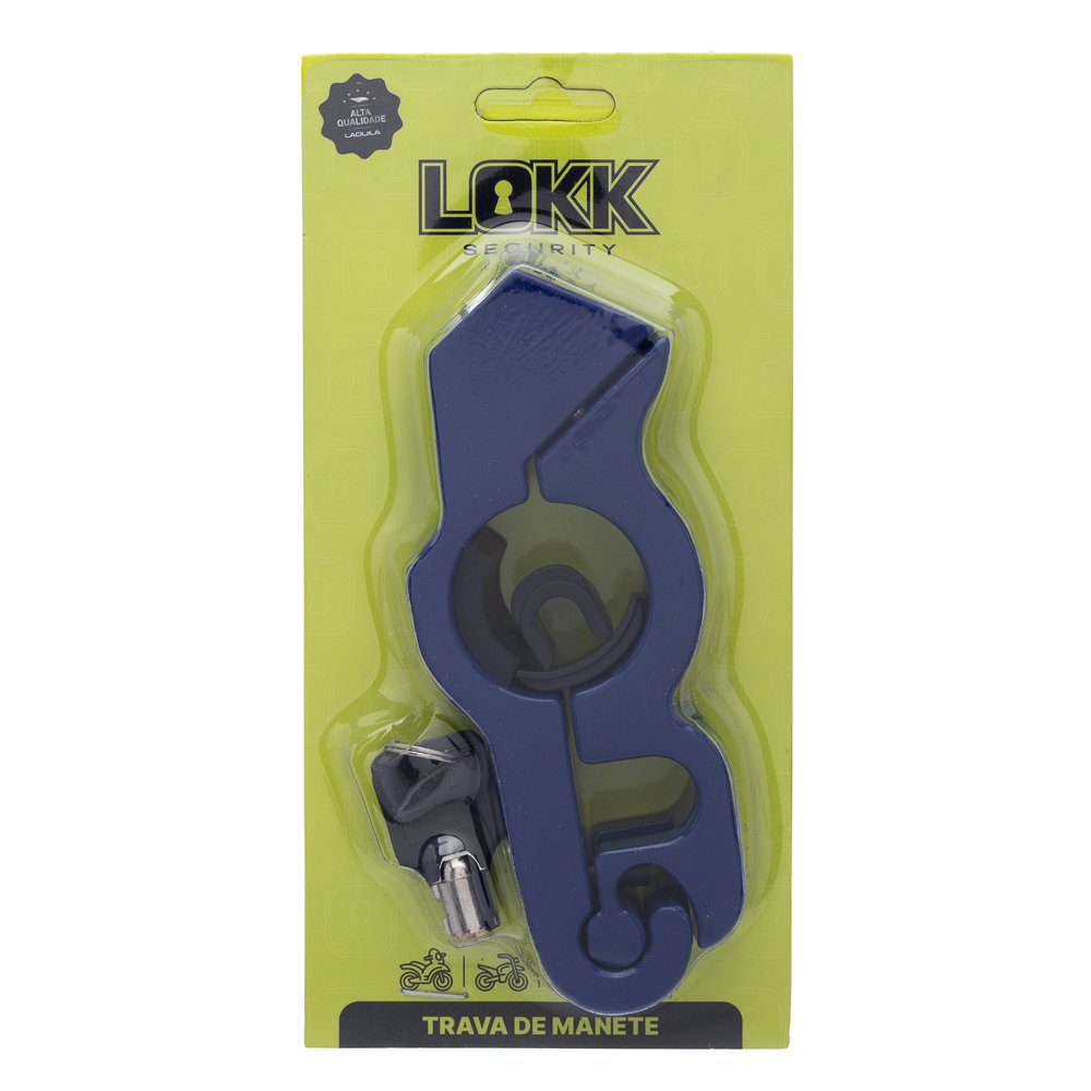 Lokk Trava de Manete Security Azul