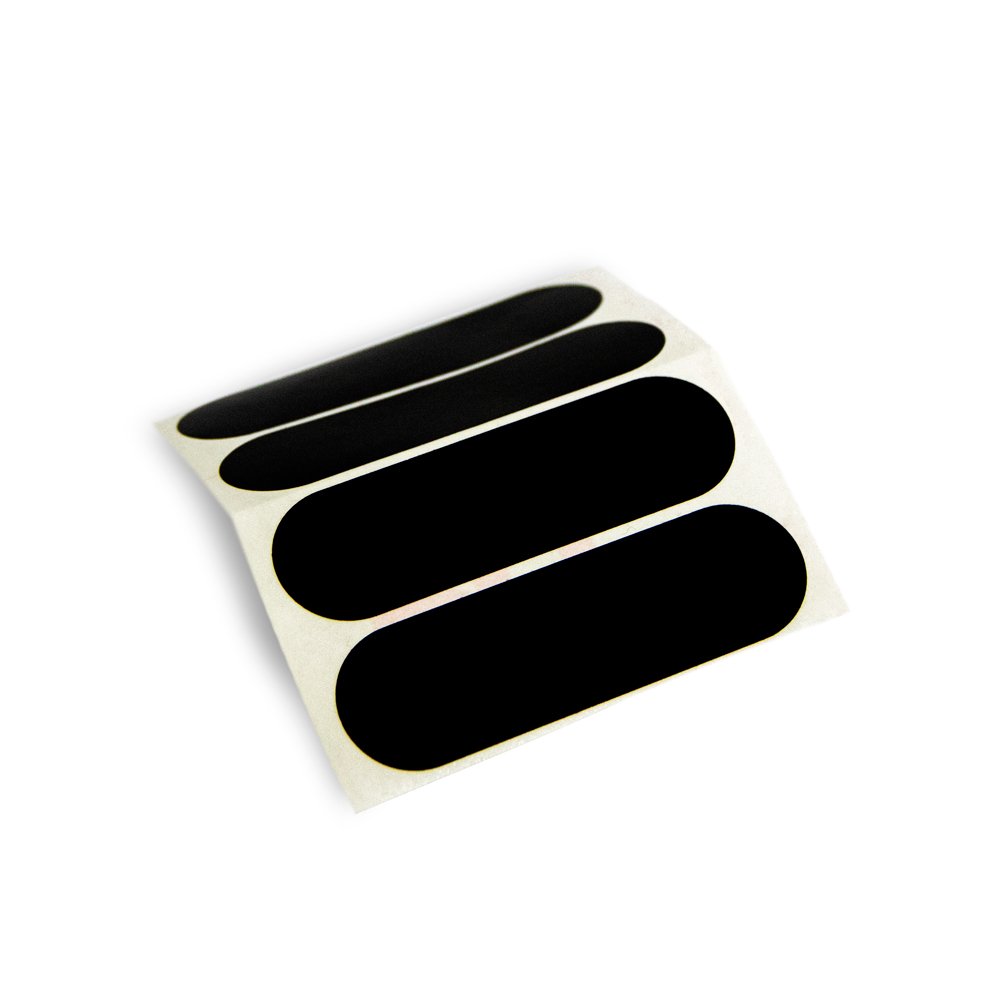 TEXX Kit Adesivo Refletivo Preto 4PCS - Unid