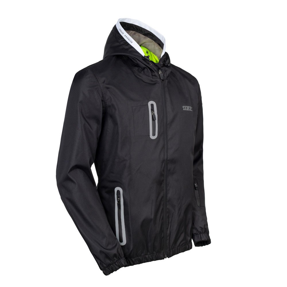 TEXX Jaqueta Corta Vento Neon V2 Pret Xxxxl 4XL - Unid