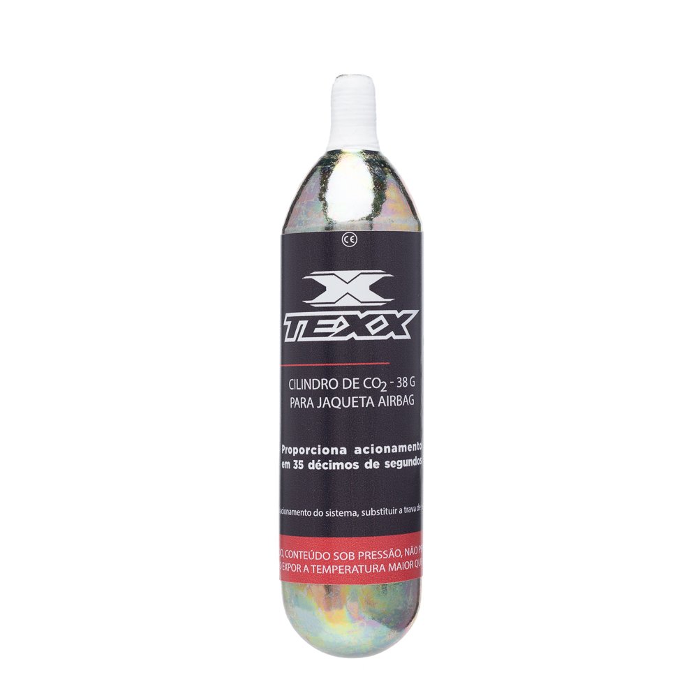 Texx Recarga CO2 para Jaqueta Airbag V2 Colete - Unid