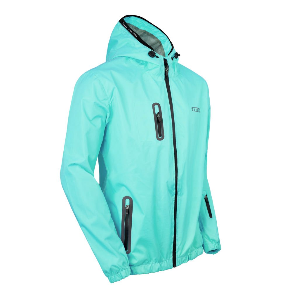 TEXX Jaqueta Corta Vento Neon V2 Azul Clar XL - Unid