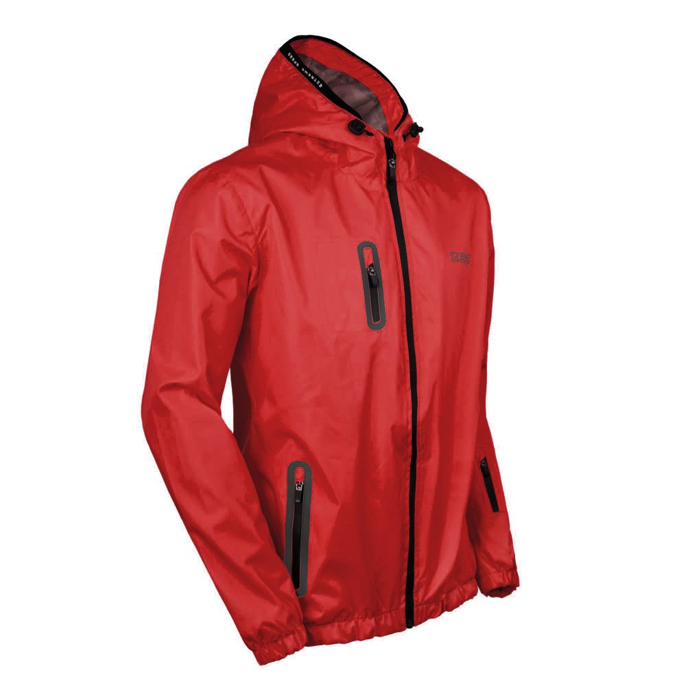 TEXX Jaqueta Corta Vento Neon V2 Verm Xxxxxxxl 7XL - Unid