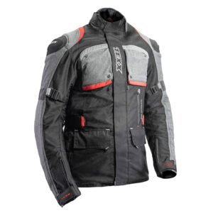 TEXX Jaqueta Armor Airbag V2 Pret Cinz Verm Masc S - Unid