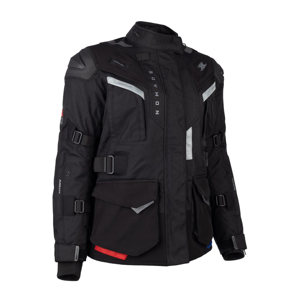 TEXX Jaqueta Nomade LD Fem Pret Azul Verm XXL 2XL - Unid