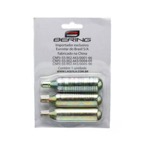 Kit Pneu Conserto Bering Refil 03 Garrafas CO2 16G - Unid
