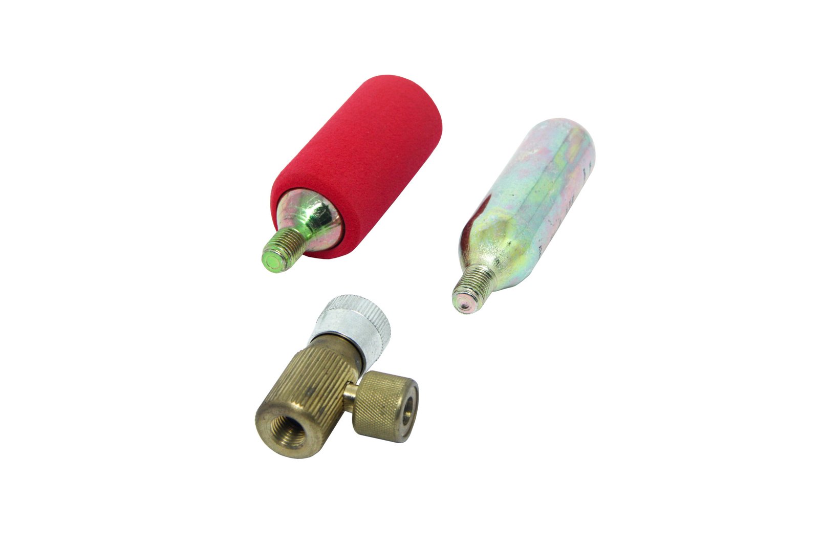 Kit Encher para Pneu Bering Bikes Valv + 2 CO2 16G - Par