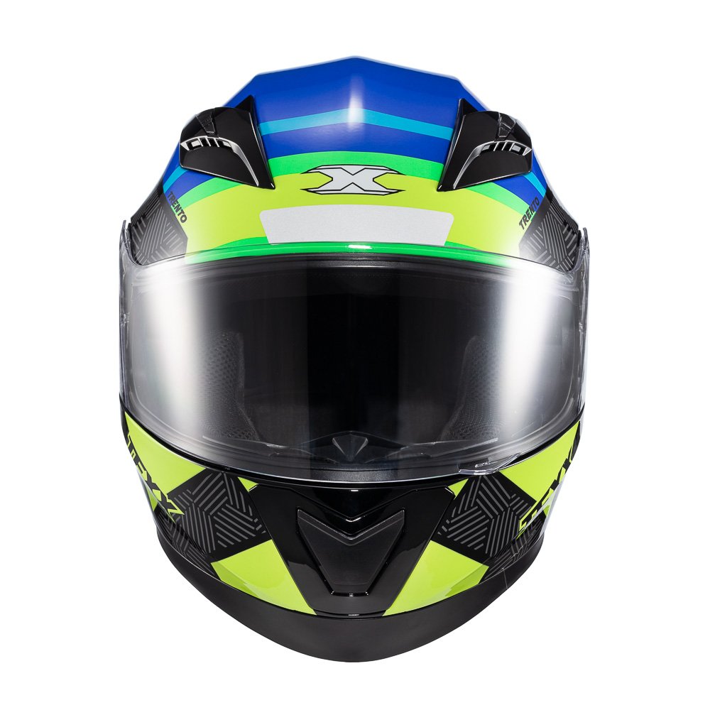 TEXX Capacete Strike Trento Amare/Verd Bril 56 - Unid