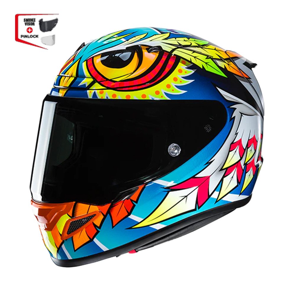 HJC Capacete Rpha 12 Spasso Azul Amare Laran 61 - Unid