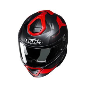 HJC Capacete I91 Carst Pret Verm 56 - Unid