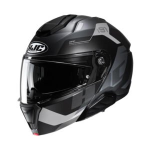 HJC Capacete I91 Carst Pret Cinz 58 - Unid
