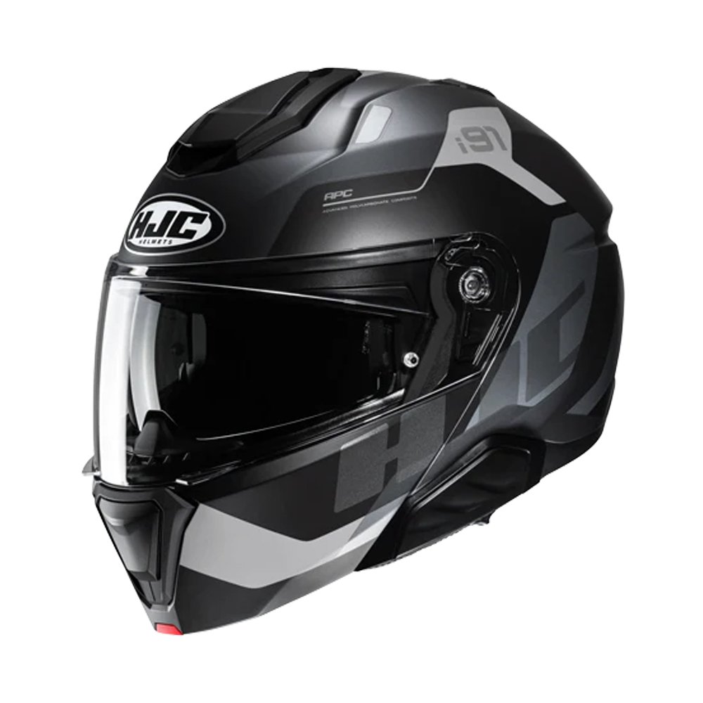 HJC Capacete I91 Carst Pret Cinz 58 - Unid