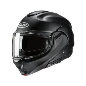 HJC Capacete F100 180 Solido Preto Fosco 58